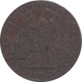 1794 SPALDING HALFPENNY TOKEN