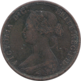 1868 HALFPENNY ( GF )