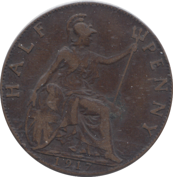 1917 HALFPENNY ( GF )