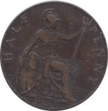 1917 HALFPENNY ( GF )