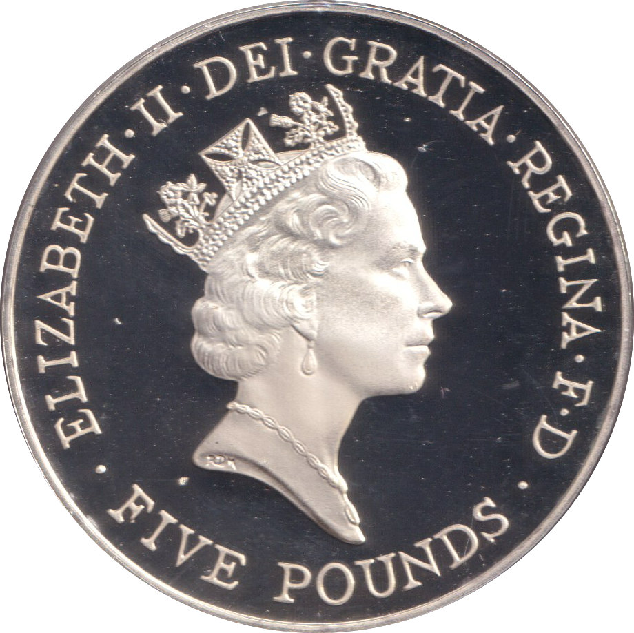 1996 SILVER PROOF FIVE POUNDS