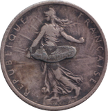 1918 SILVER FRANC FRANCE
