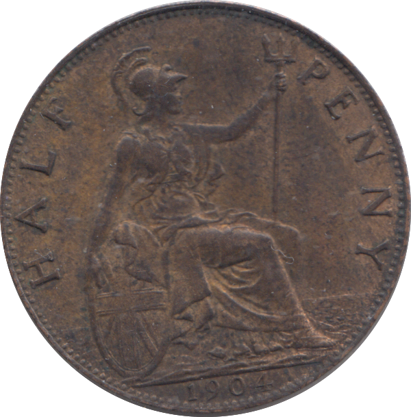 1904 HALFPENNY ( EF )