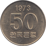 1972 50 WON KOREA