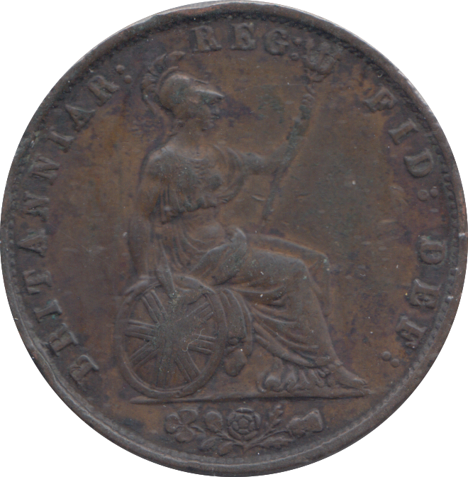 1855 HALFPENNY ( GVF )