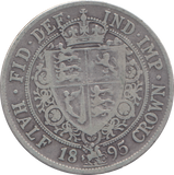1895 HALFCROWN ( FINE )