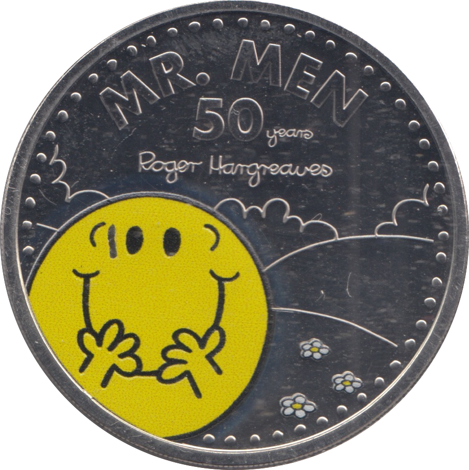 2021 FIVE POUNDS 50 YEARS OF MR MEN