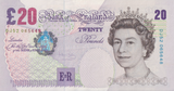 TWENTY POUNDS BANKNOTE BAILEY REF £20-35 ( AUNC )
