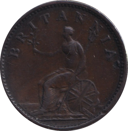 1806 FARTHING ( EF )