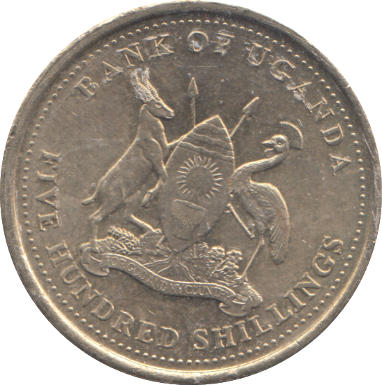 2008 500 SHILLINGS UGANDA