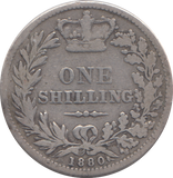 1880 SHILLING ( FINE )