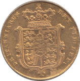 1827 GOLD SOVEREIGN ( EF )