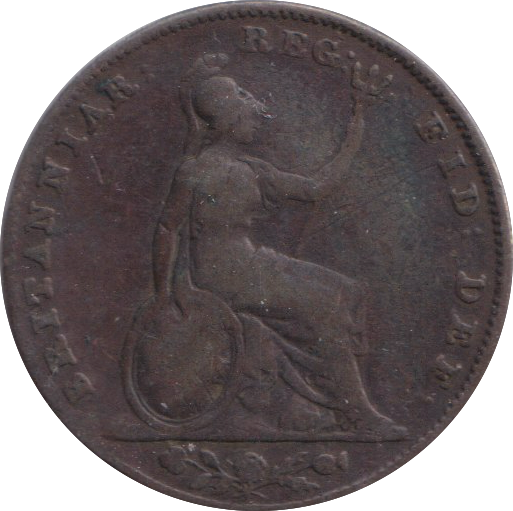 1850 FARTHING ( NF )