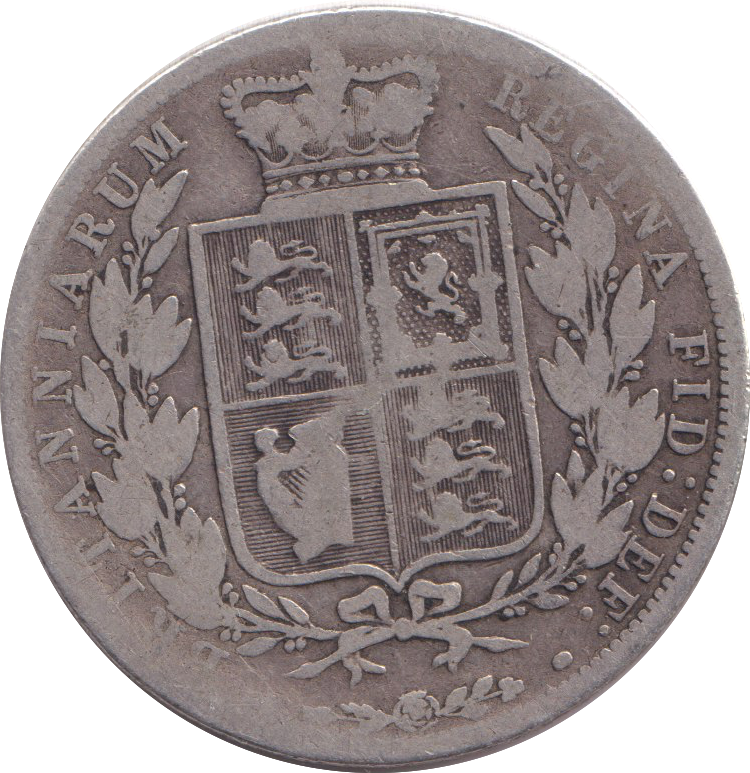 1883 HALFCROWN ( NF )