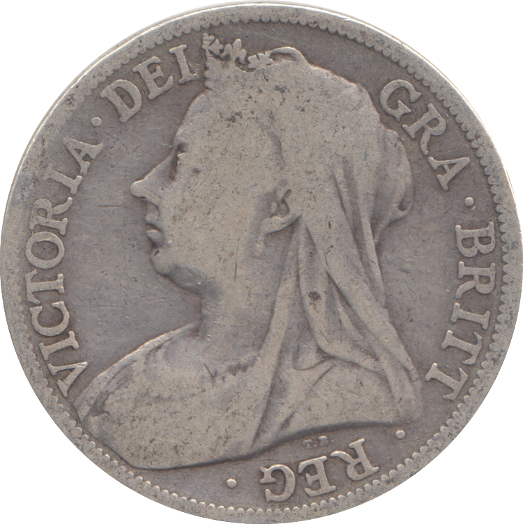 1895 HALFCROWN ( FINE )