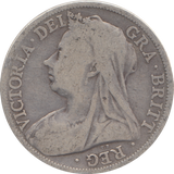 1895 HALFCROWN ( FINE )
