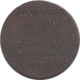 1794 MIDDLESEX HALFPENNY TOKEN