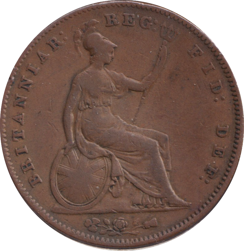 1855 PENNY ( FINE )