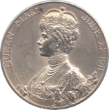 1911 SILVER COMMEMORATIVE COIN GEORGE V CROWNED