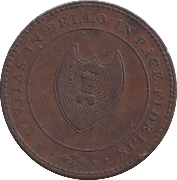 1811 HALFPENNY TOKEN WORCESTER