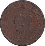 1811 HALFPENNY TOKEN WORCESTER