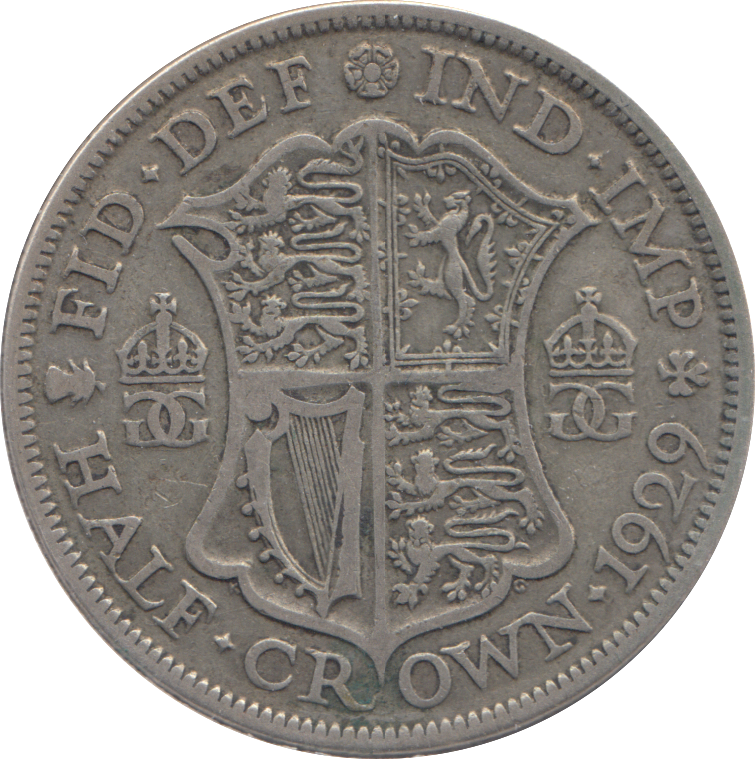 1929 HALFCROWN ( GF )