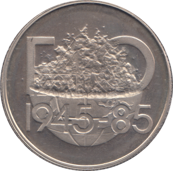1985 TURKEY SILVER 500 LIRA