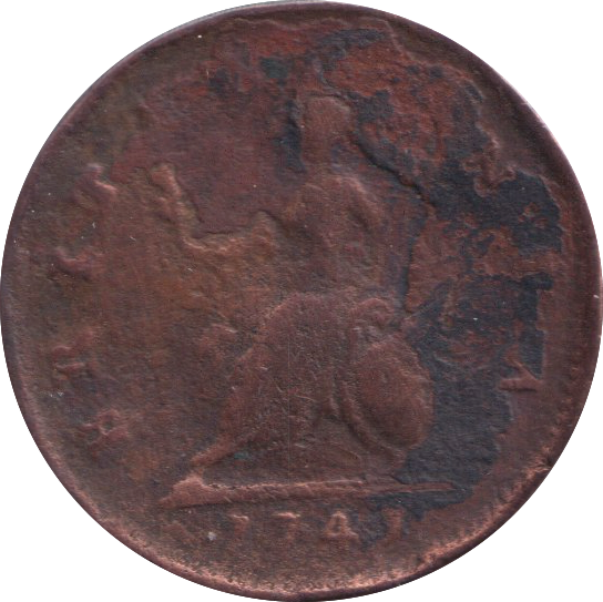 1741 FARTHING ( FINE )