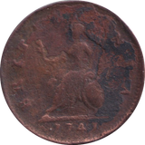 1741 FARTHING ( FINE )
