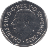 2025 FIFTY PENCE EXPECTO PATRONUM BU