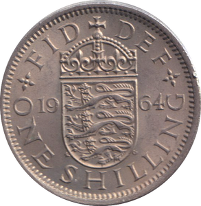 1965 ENGLISH SHILLING ( UNC )