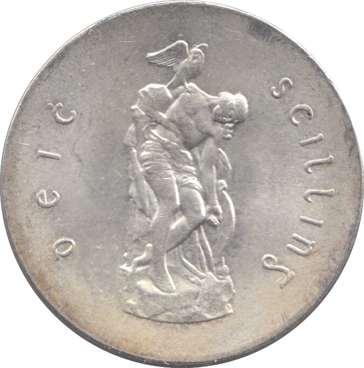 1966 SILVER IRELAND EIRE 10 SHILLING