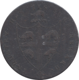 1793 BIRMINGHAM HALFPENNY TOKEN