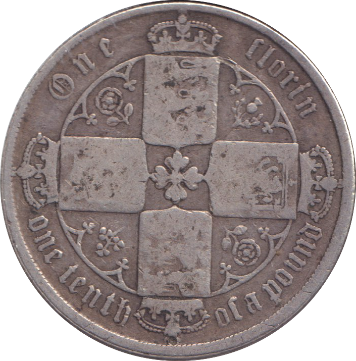 1872 FLORIN ( FINE )