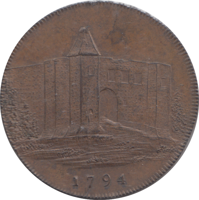 1794 COLCHESTER HALFPENNY TOKEN