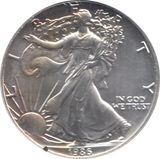 1986 AMERICAN EAGLE SILVER DOLLAR 1 OZ FINE SILVER USA