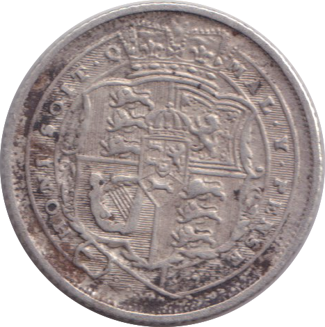 1817 SIXPENCE ( FINE )