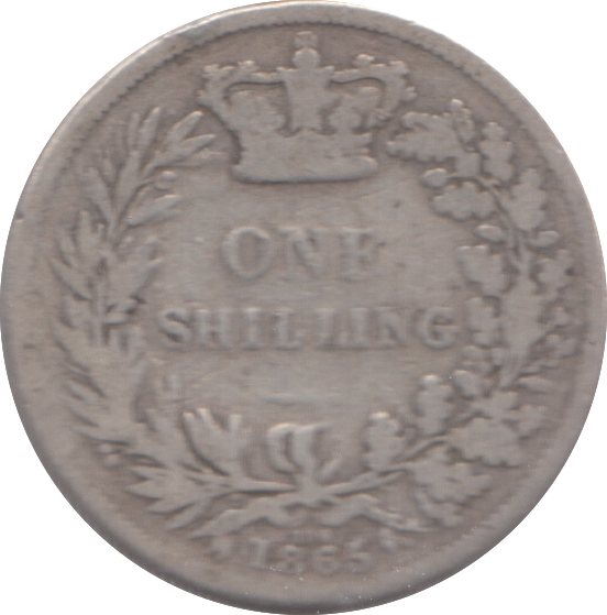 1865 SHILLING ( NF )
