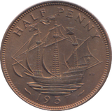 1937 HALFPENNY ( UNC ) 3