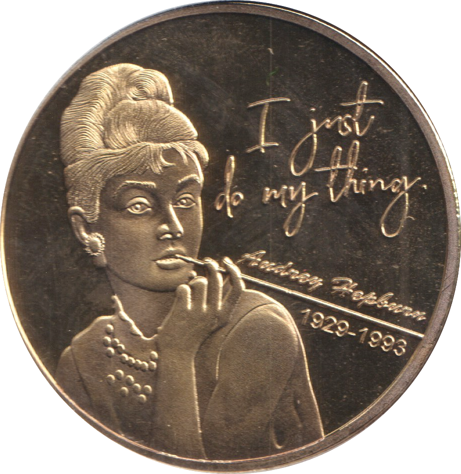 1993 TOKEN AUDREY HEPBUM