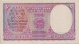 1943 TWO RUPEES INDIA BANKNOTE REF-1816