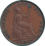 1838 FARTHING ( VF )