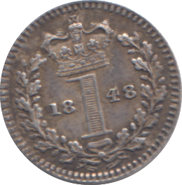 1848 MAUNDY ONE PENNY ( EF )