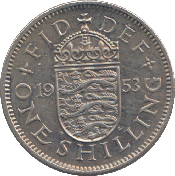 1953 SHILLING ( PROOF )