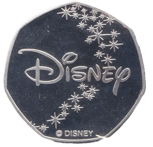 2015 50P SHAPED COIN WINNIE THE POOH