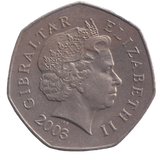 2003 50P DOLPHINS GIBRALTAR