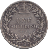 1882 SHILLING ( VF )