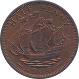 1964 HALF PENNY ( BU )