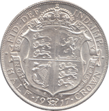 1917 HALFCROWN ( VF )