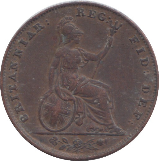 1847 FARTHING ( GVF )